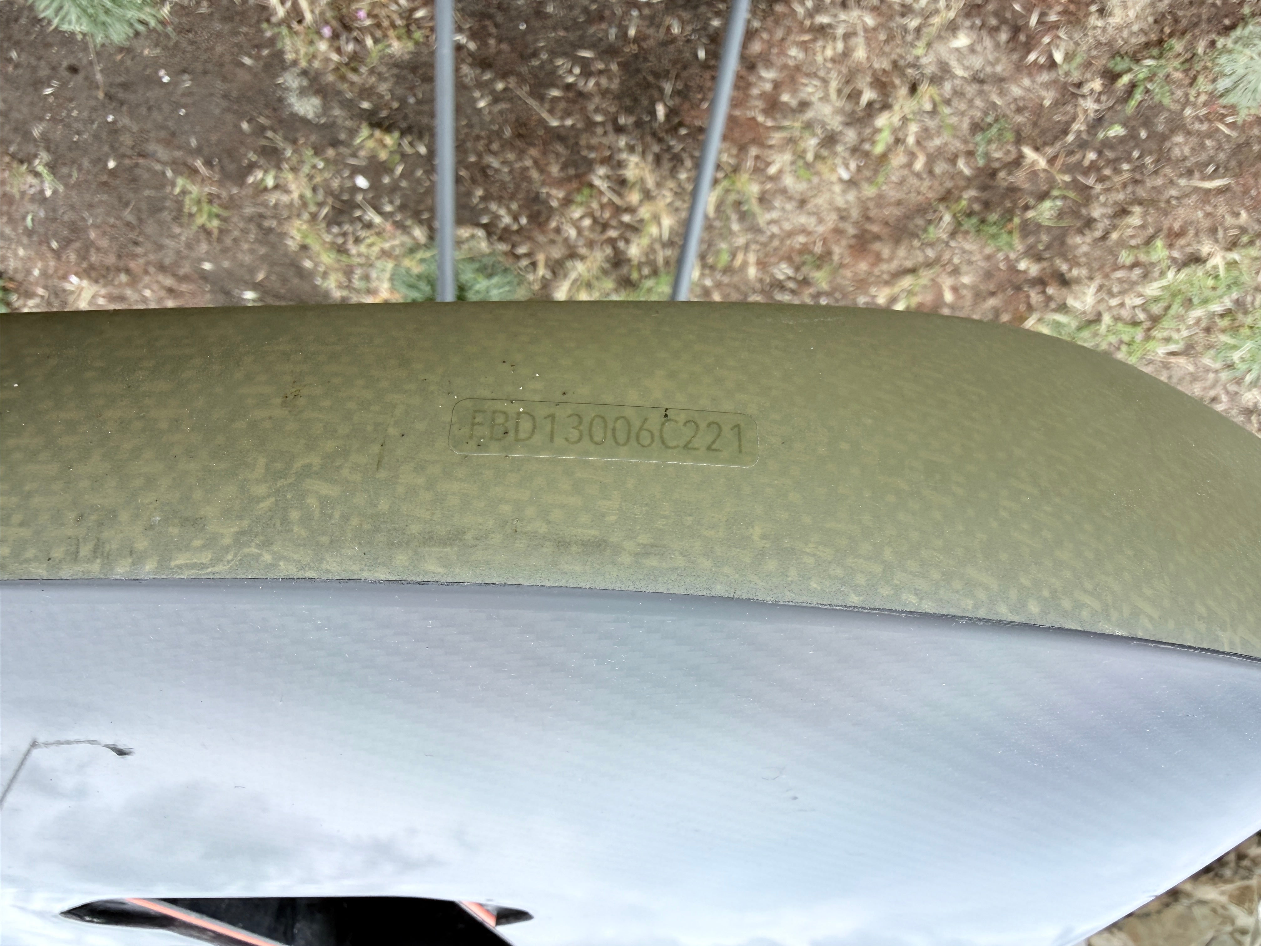 S2 Fliteboard Green Icon Carbon Classic Used (FBD13006C221)