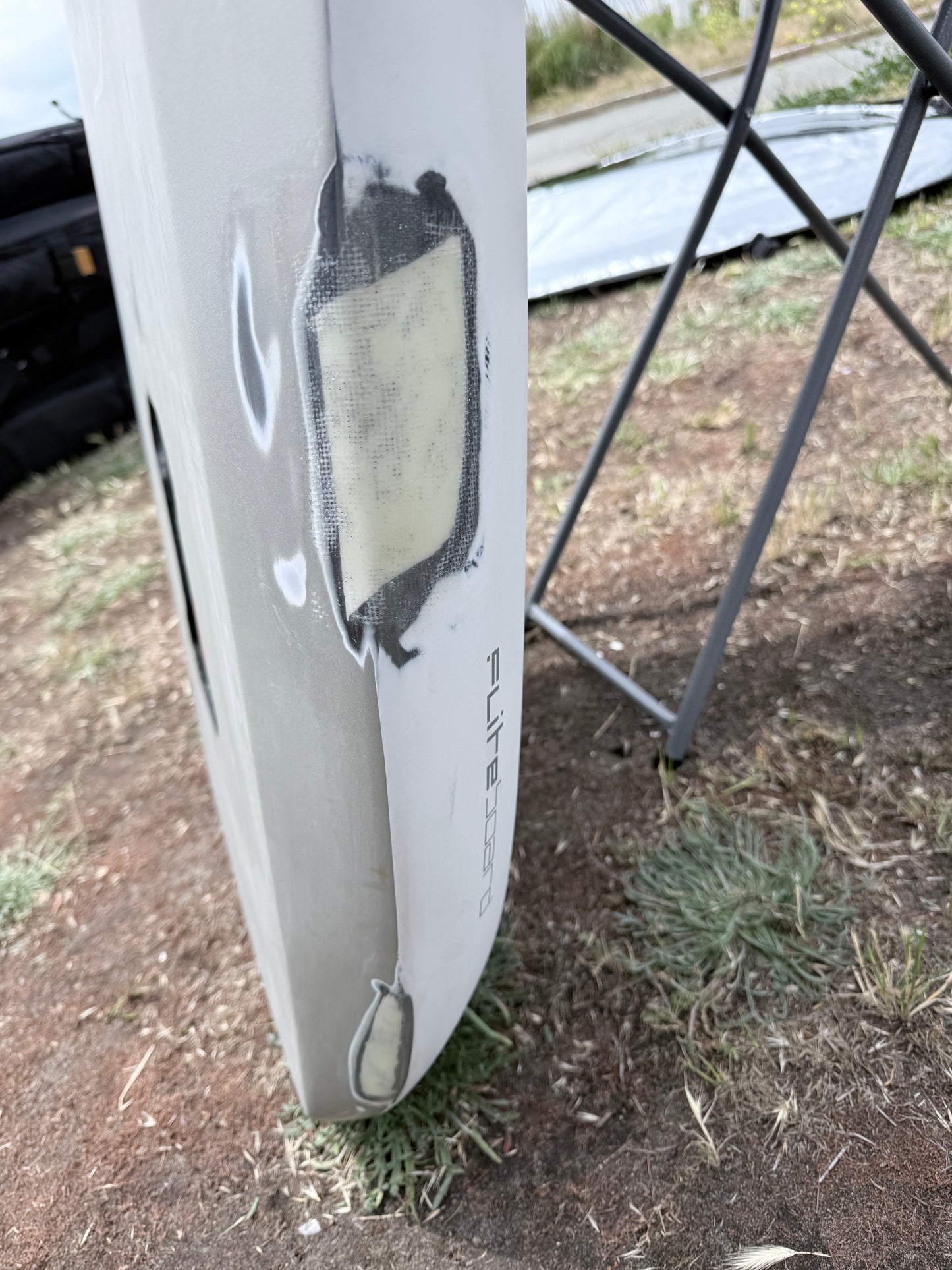 S4 Fliteboard White Icon Fiberglass Used (FBD25164B323)