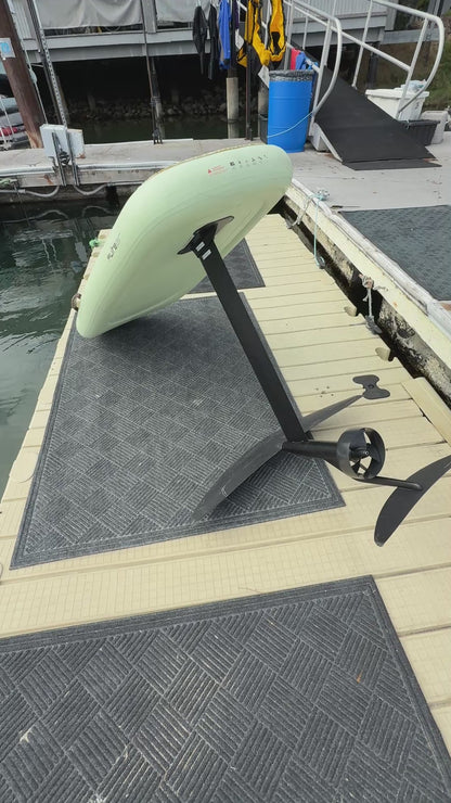 S5 Fliteboard Air Yuzu Used Package